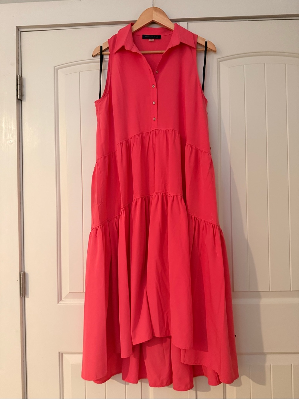Tommy Hilfiger Hi-low Sleeveless Pink Dress- NWT